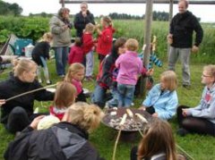 Aktiviteter i og omkring Kvols havn og forsamlingshus