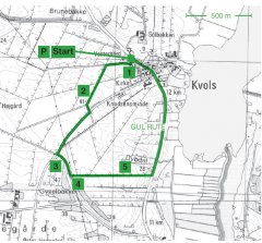 sporet ved Kvols